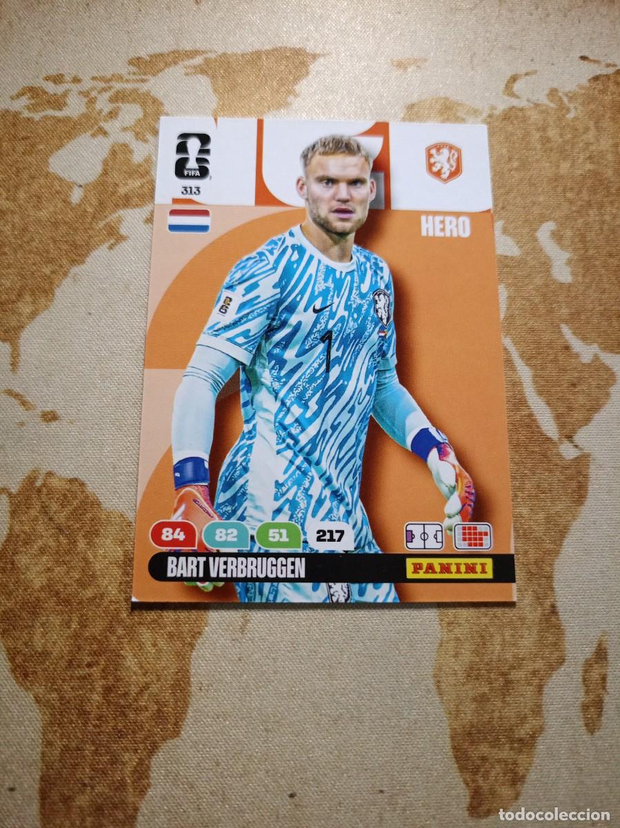 Cartes &agrave; collectionner de Football: # Pa&iacute;ses Bajos 313 BART VERBRUGGEN Adrenalyn WORLD Cup 2026