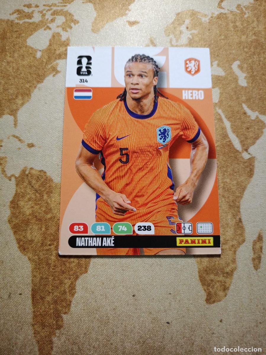 Figurine di Calcio: # Pa&iacute;ses Bajos 314 NATH&Aacute;N AK&Eacute; Adrenalyn WORLD Cup 2026