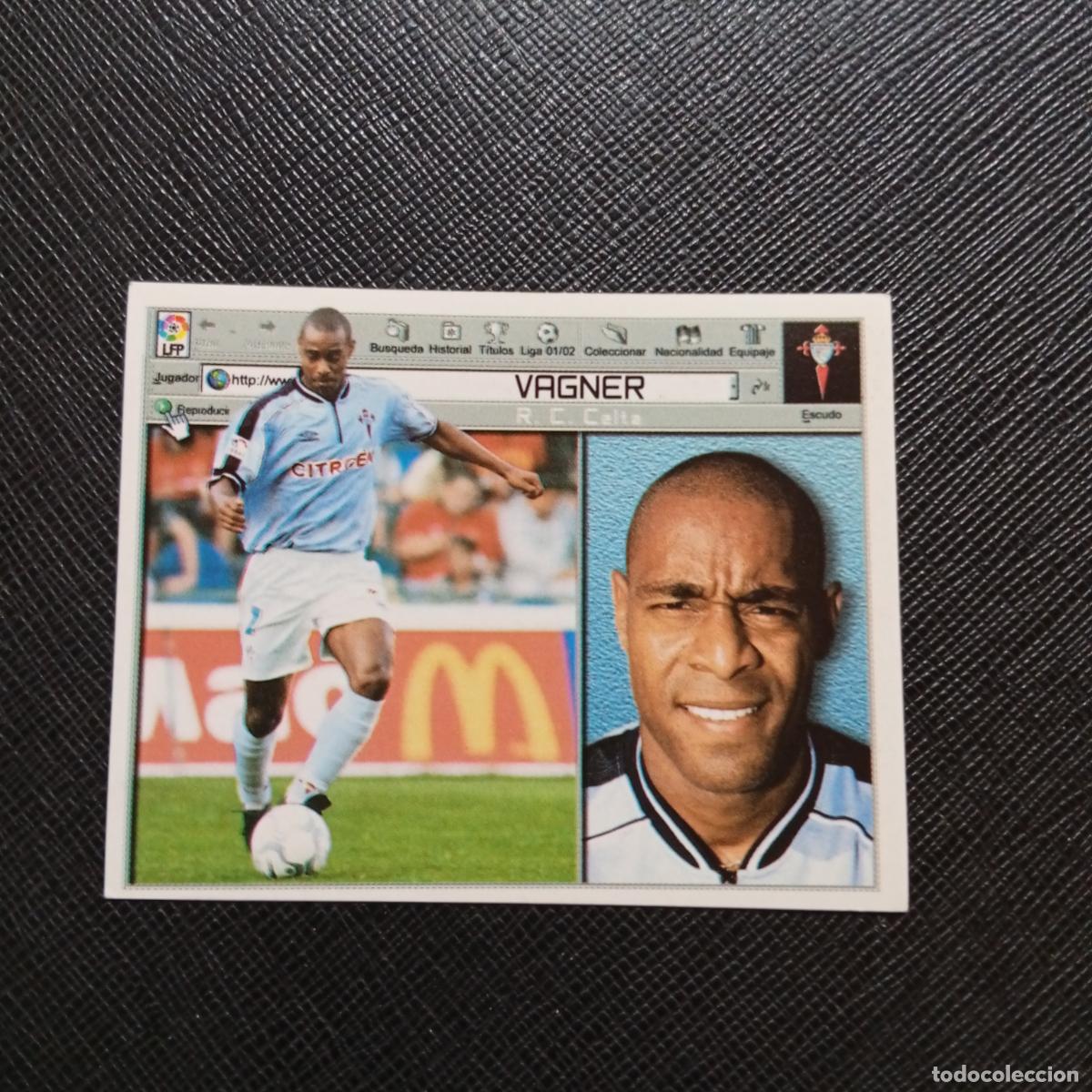 Cromos de f&uacute;tbol: VAGNER CELTA ESTE 2001 2002 CROMO FUTBOL 01 02 LIGA - SIN PEGAR - A216 PG334