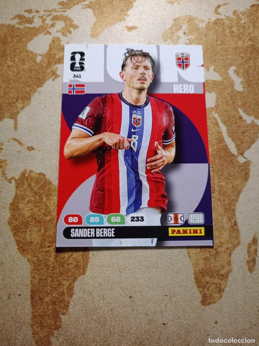 Cromos de f&uacute;tbol: # Noruega 341 SANDER BERGE Adrenalyn WORLD Cup 2026