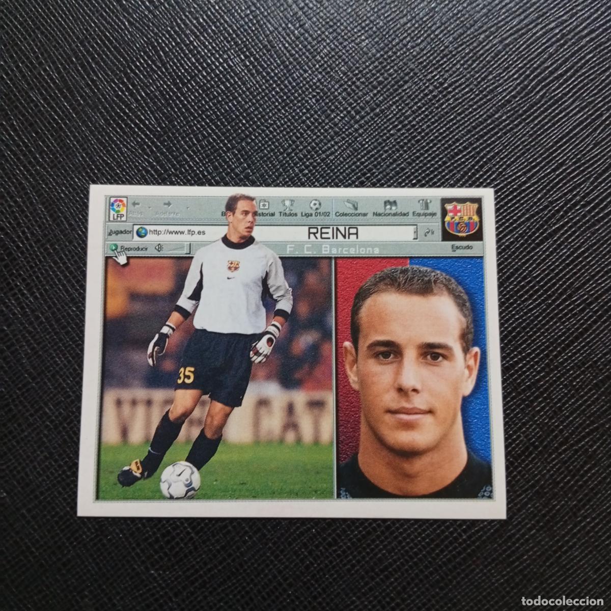 Cromos de f&uacute;tbol: REINA BARCELONA ESTE 2001 2002 CROMO FUTBOL 01 02 LIGA - SIN PEGAR - A216 PG334