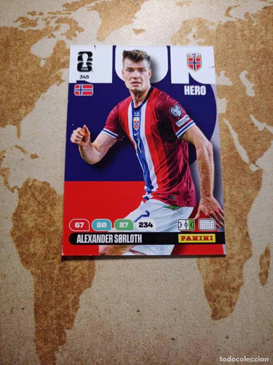 Cromos de f&uacute;tbol: # Noruega 345 ALEXANDER SORLOTH Adrenalyn WORLD Cup 2026