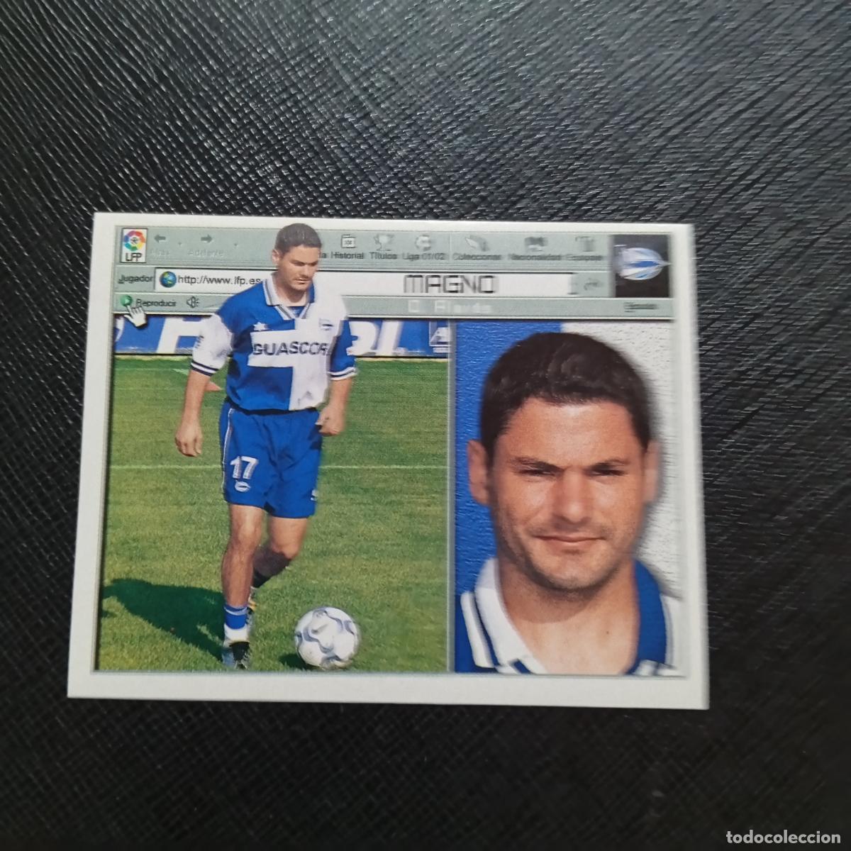 Cromos de f&uacute;tbol: MAGNO ALAVES ESTE 2001 2002 CROMO FUTBOL 01 02 LIGA - SIN PEGAR - A216 PG334
