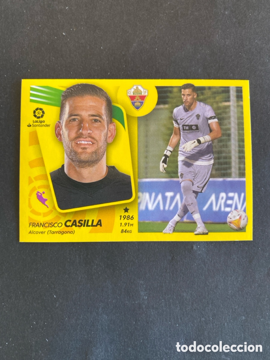 Cromos de f&uacute;tbol: Cromo liga 21/22 Elche N* 6