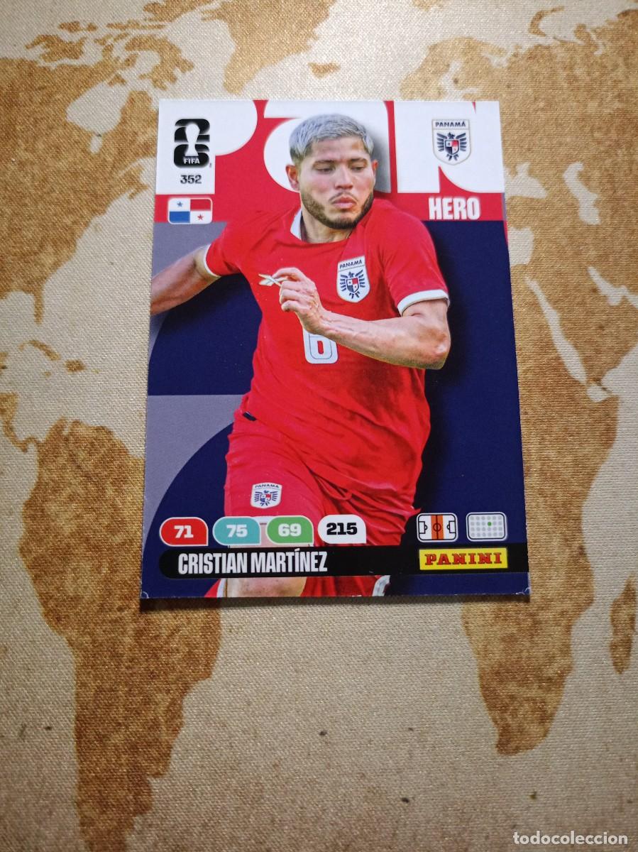 Cromos de f&uacute;tbol: # Panam&aacute; 352 CRISTIAN MART&Iacute;NEZ Adrenalyn WORLD Cup 2026