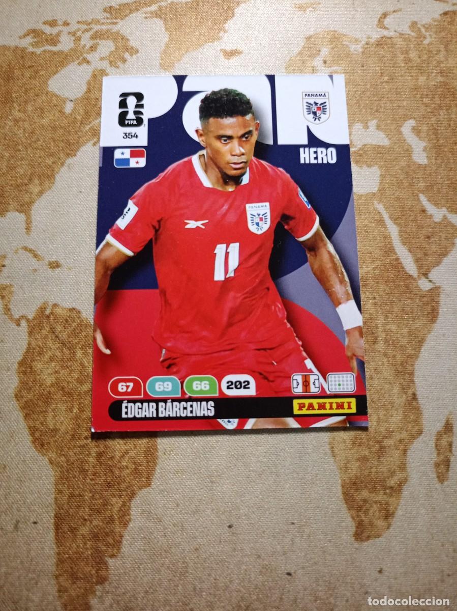 Cromos de f&uacute;tbol: # Panam&aacute; 354 EDGAR B&Aacute;RCENAS Adrenalyn WORLD Cup 2026