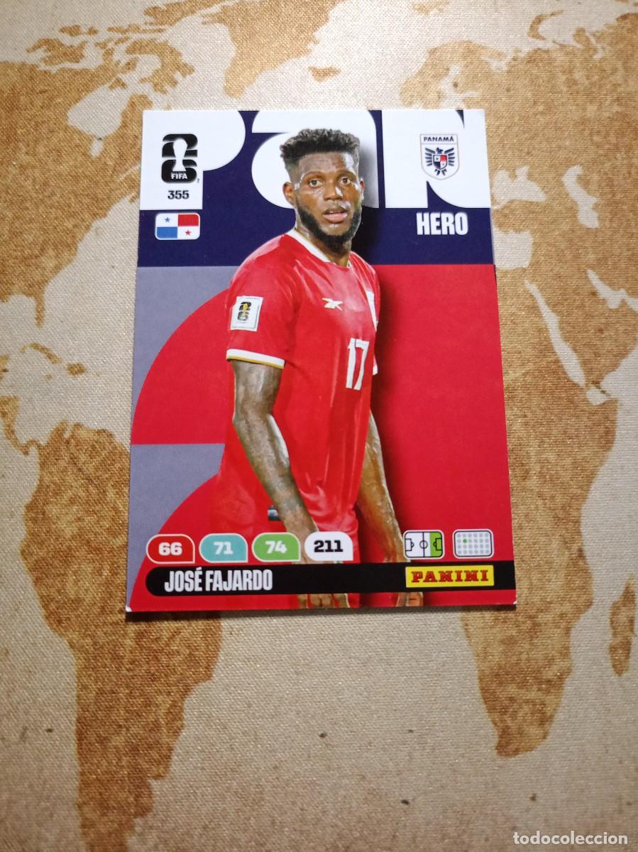 Cromos de f&uacute;tbol: # Panam&aacute; 355 JOS&Eacute; FAJARDO Adrenalyn WORLD Cup 2026