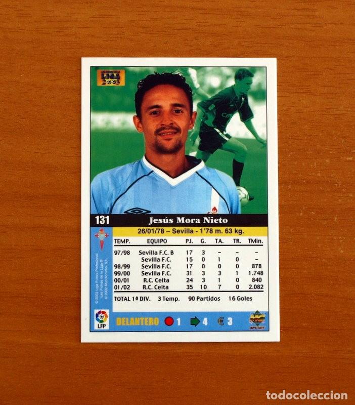 Cromos de f&uacute;tbol: Celta de Vigo - N&ordm; 131 Jesuli - Mundicromo Las Fichas de la Liga 2002-2003, 02-03