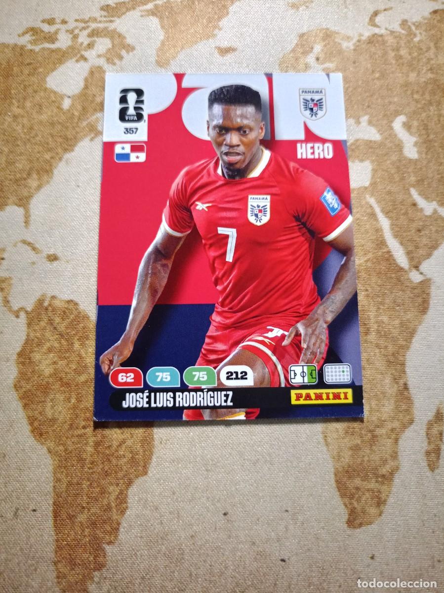 Cromos de f&uacute;tbol: # Panam&aacute; 357 JOS&Eacute; LUIS RODR&Iacute;GUEZ Adrenalyn WORLD Cup 2026