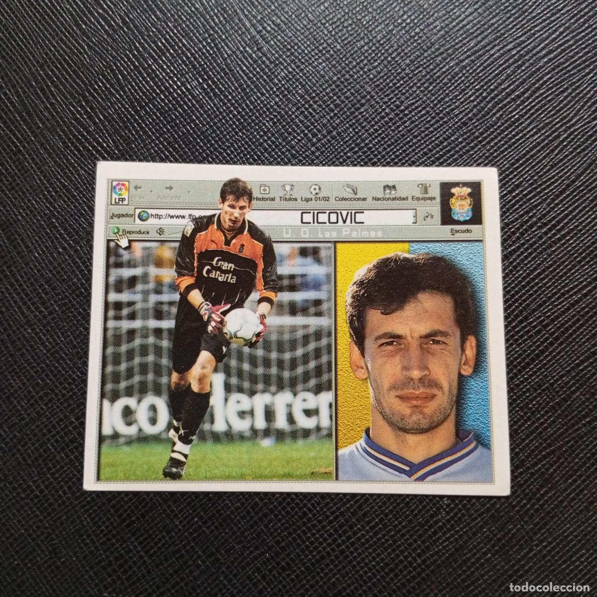 Cromos de f&uacute;tbol: CICOVIC LAS PALMAS ESTE 2001 2002 CROMO FUTBOL 01 02 LIGA - SIN PEGAR - A216 PG334