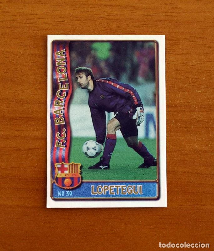 Cromos de f&uacute;tbol: Barcelona -N&ordm; 39 Lopetegui -Mundicromo Las Fichas de la Liga de F&uacute;tbol 1996-1997-96-97