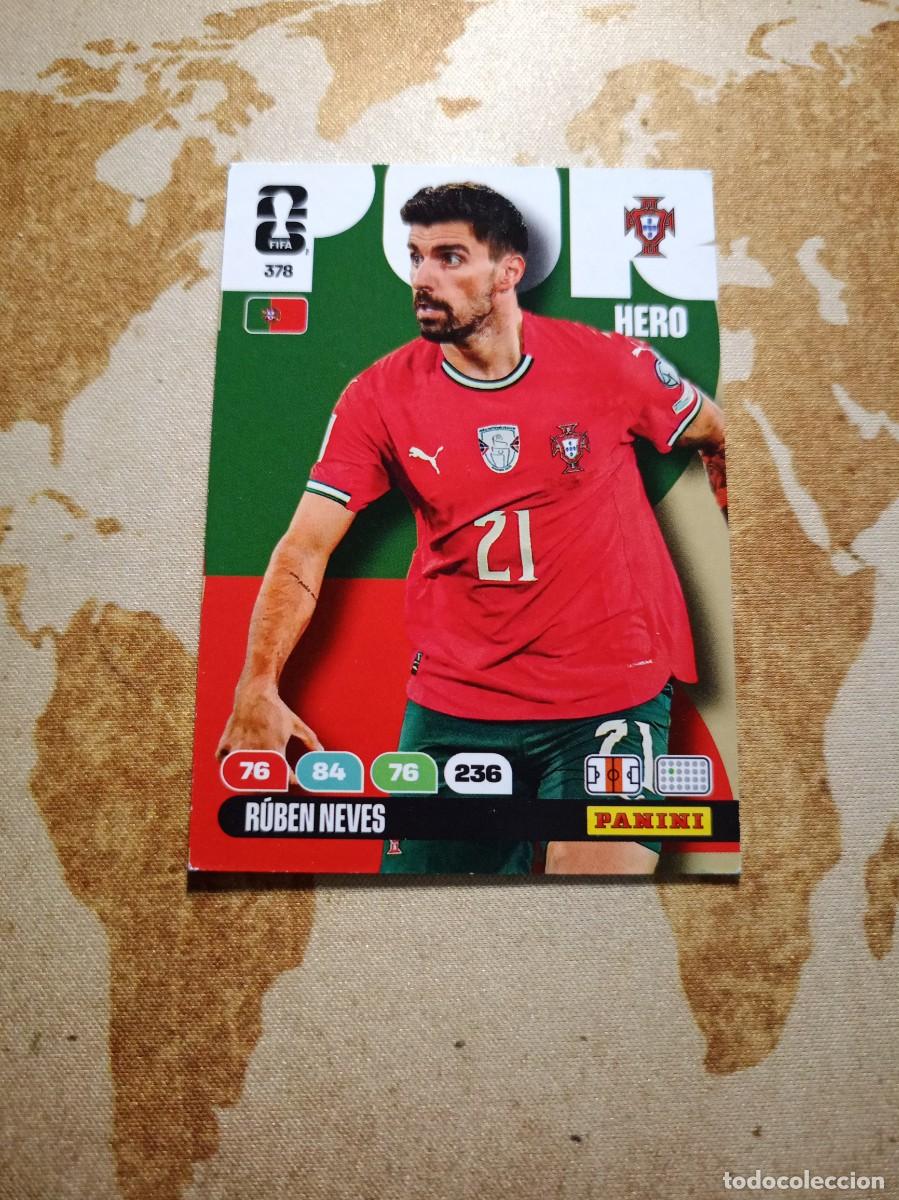 Cromos de f&uacute;tbol: # Portugal 378 RUB&Eacute;N NEVES Adrenalyn WORLD Cup 2026
