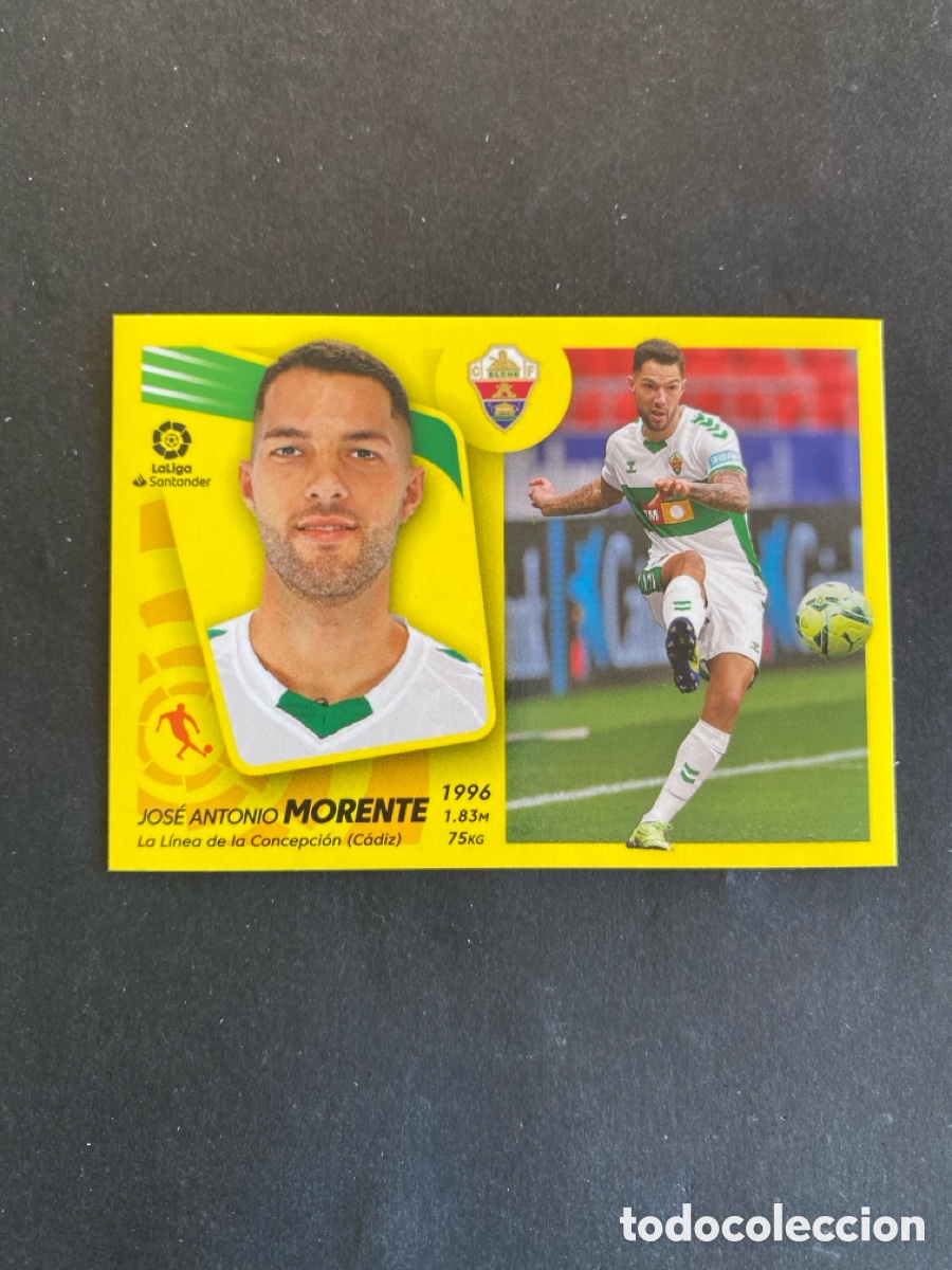 Cromos de f&uacute;tbol: Cromo liga 21/22 Elche N* 17