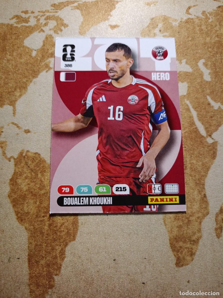 Figurine di Calcio: # Qatar 386 BOUALEM KHOUKHI Adrenalyn WORLD Cup 2026