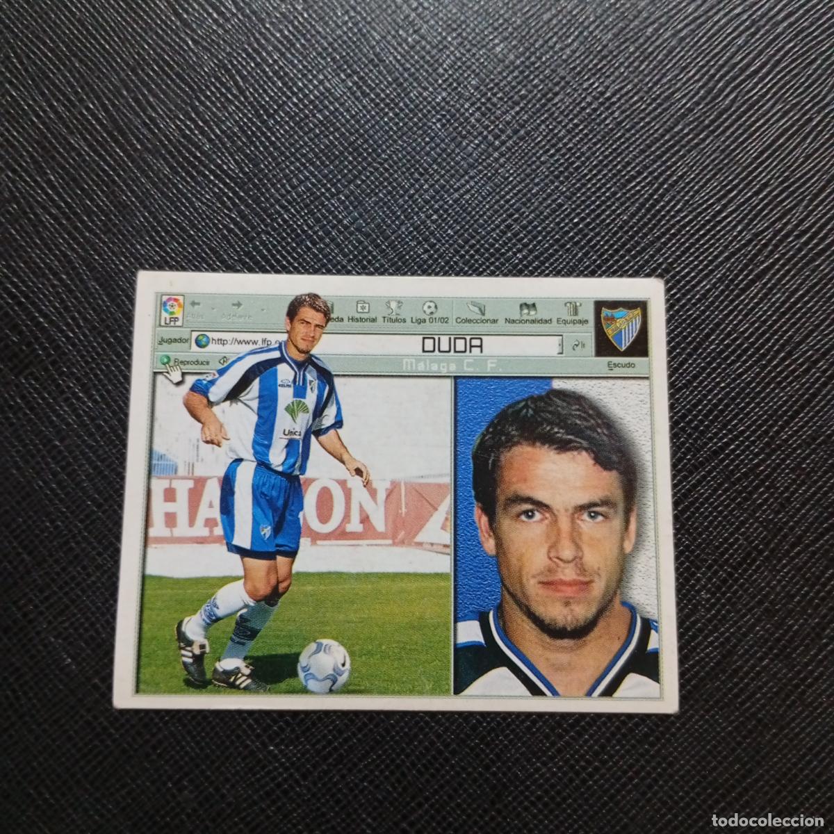 Cromos de f&uacute;tbol: DUDA MALAGA ESTE 2001 2002 CROMO FUTBOL 01 02 LIGA - SIN PEGAR - A216 PG343