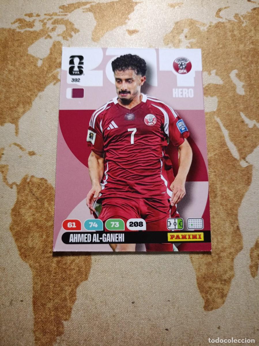 Cromos de f&uacute;tbol: # Qatar 392 AHMED AL-GANEHI Adrenalyn WORLD Cup 2026