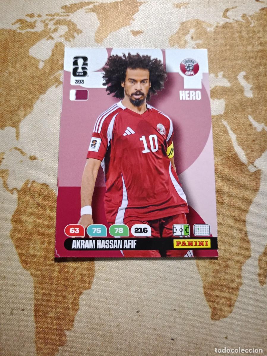 Cromos de f&uacute;tbol: # Qatar 393 AKRAM HASSAN AFIF Adrenalyn WORLD Cup 2026