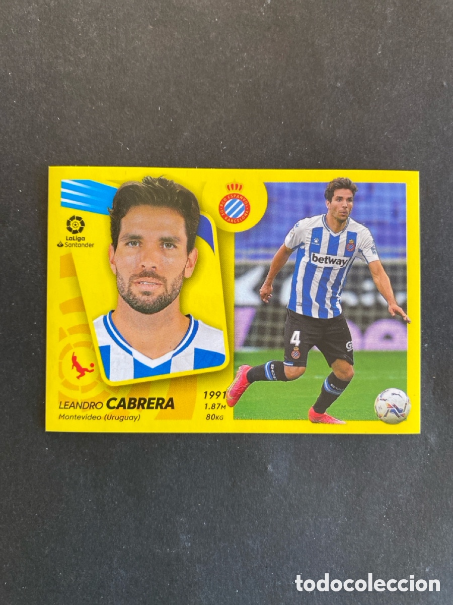 Cromos de f&uacute;tbol: Cromo liga 21/22 Espanyol N* 9