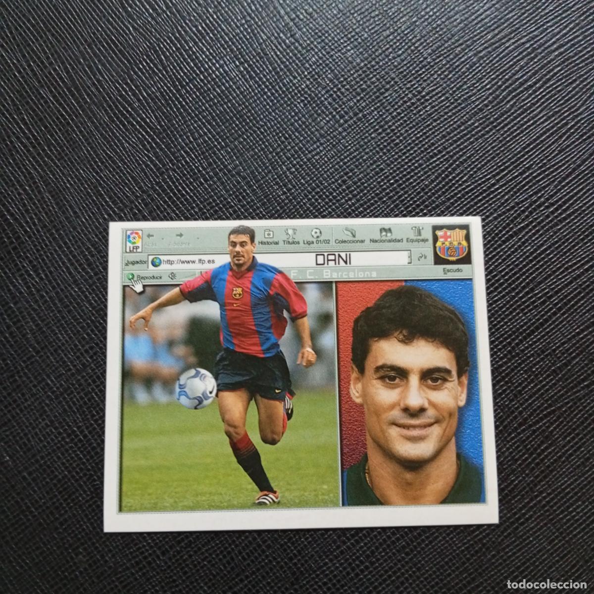 Cromos de Futebol: DANI BARCELONA ESTE 2001 2002 CROMO FUTBOL 01 02 LIGA - SIN PEGAR - A216 PG343