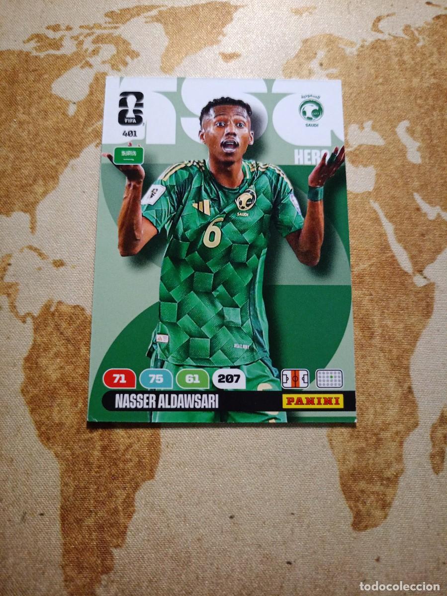 Cromos de Futebol: # Arabia Saud&iacute; 401 NASSER ALDAWSARI Adrenalyn WORLD Cup 2026