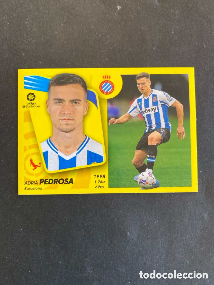 Cromos de f&uacute;tbol: Cromo liga 21/22 Espanyol N* 12A