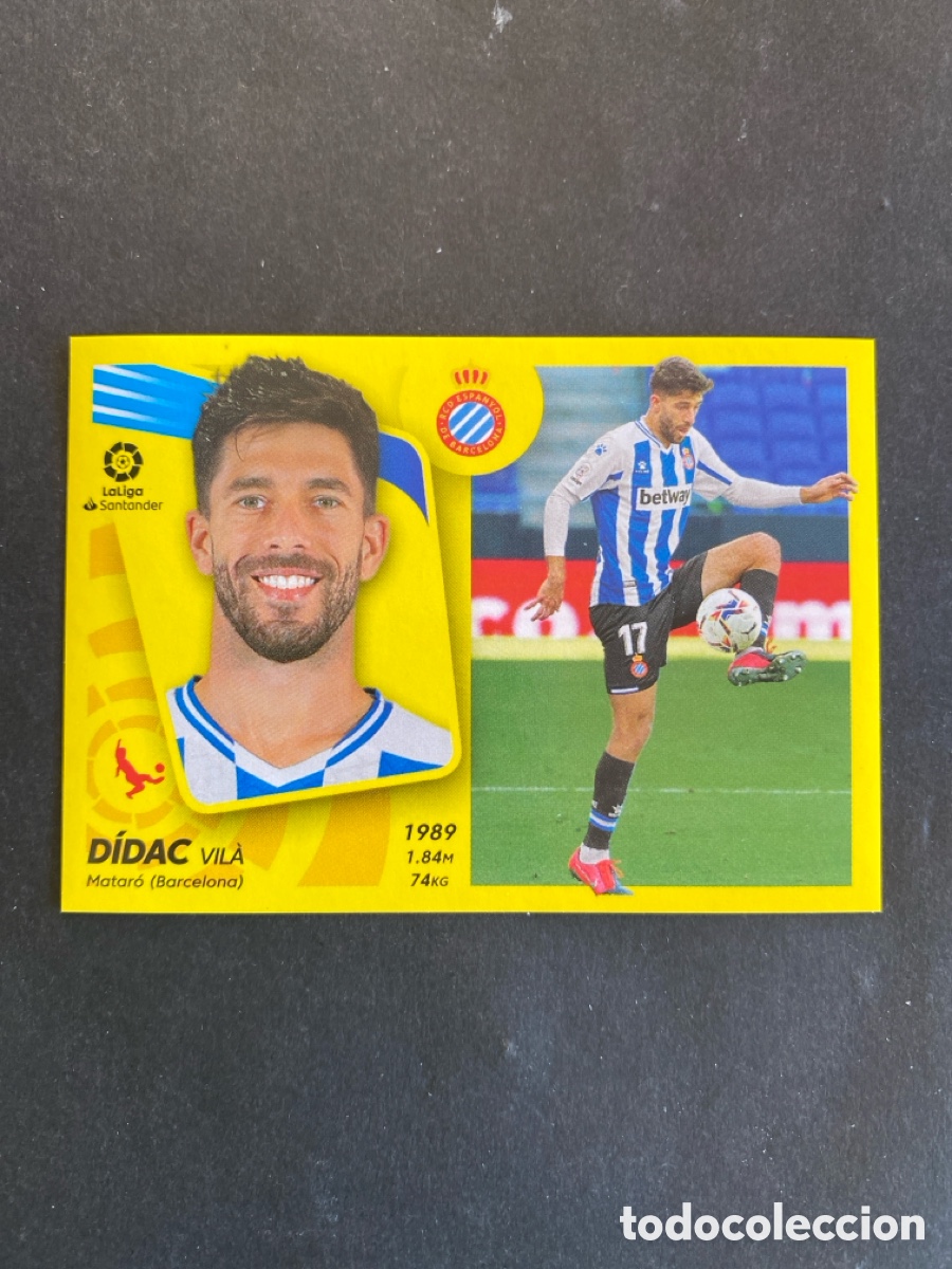 Cromos de f&uacute;tbol: Cromo liga 21/22 Espanyol N* 12B