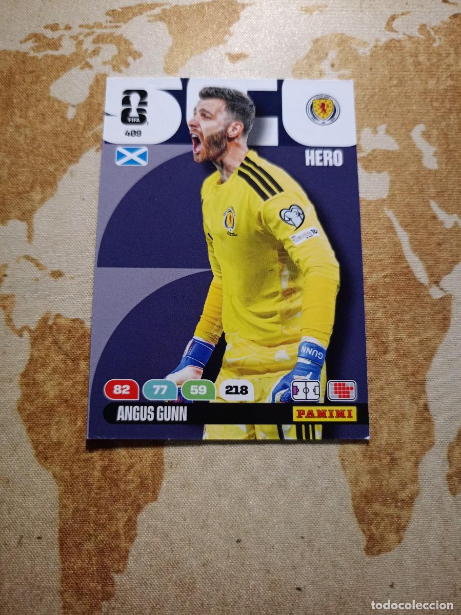 Cromos de f&uacute;tbol: # Escocia 409 ANGUS GUNN Adrenalyn WORLD Cup 2026