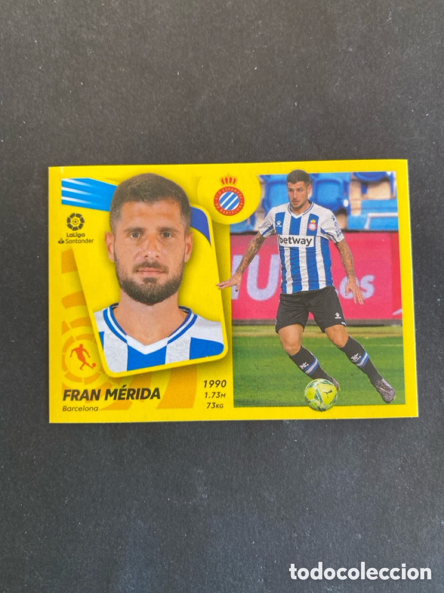 Cromos de f&uacute;tbol: Cromo liga 21/22 Espanyol N* 14B