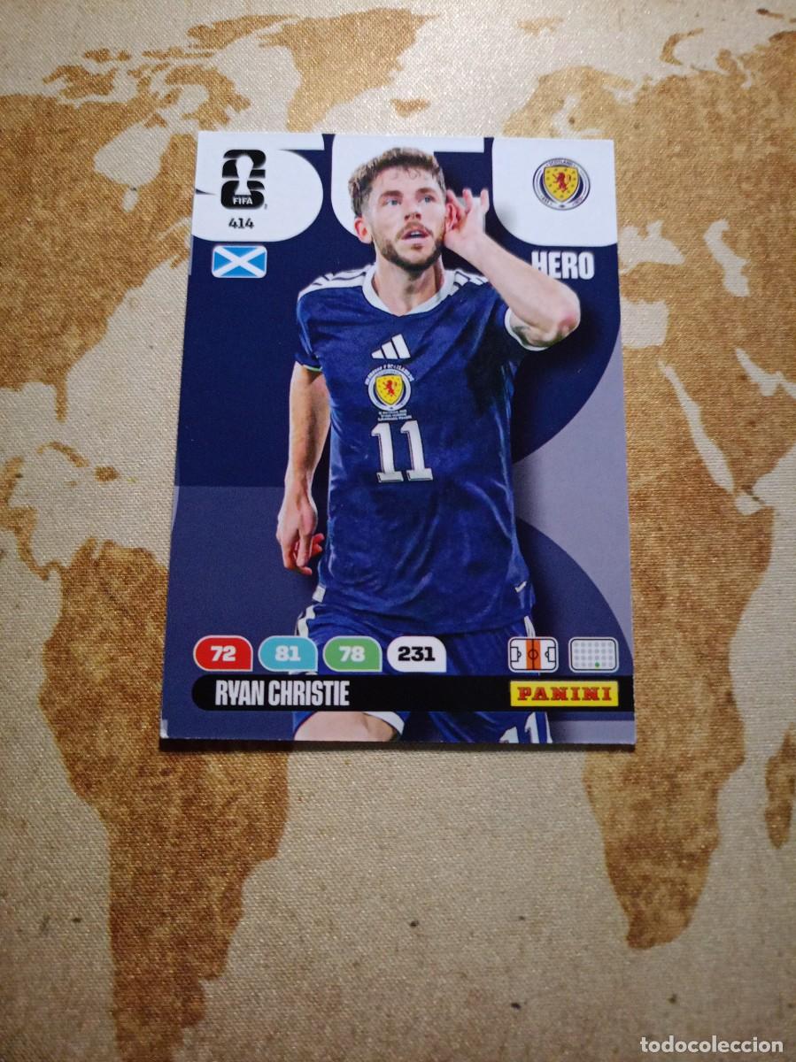 Cromos de f&uacute;tbol: # Escocia 414 RYAN CHRISTIE Adrenalyn WORLD Cup 2026