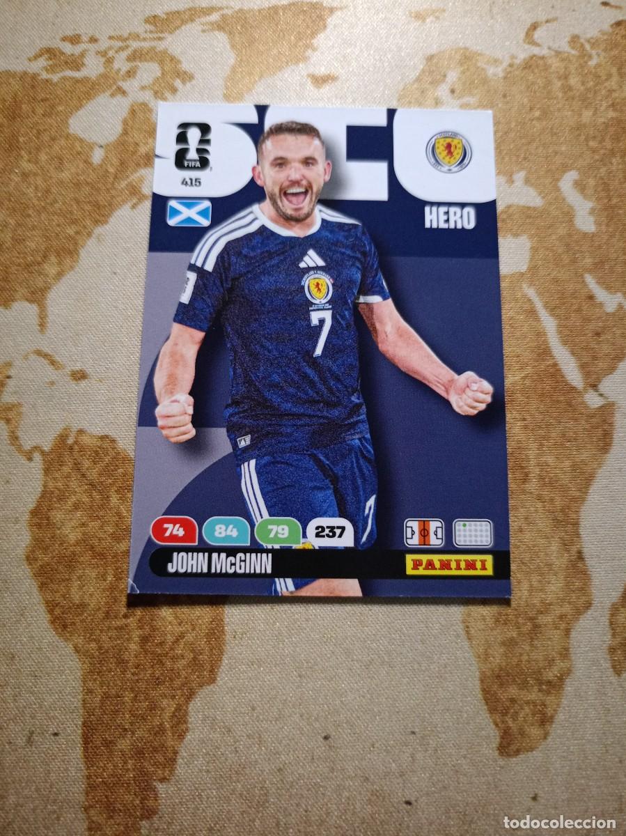Cromos de f&uacute;tbol: # Escocia 415 JOHN MCGINN Adrenalyn WORLD Cup 2026