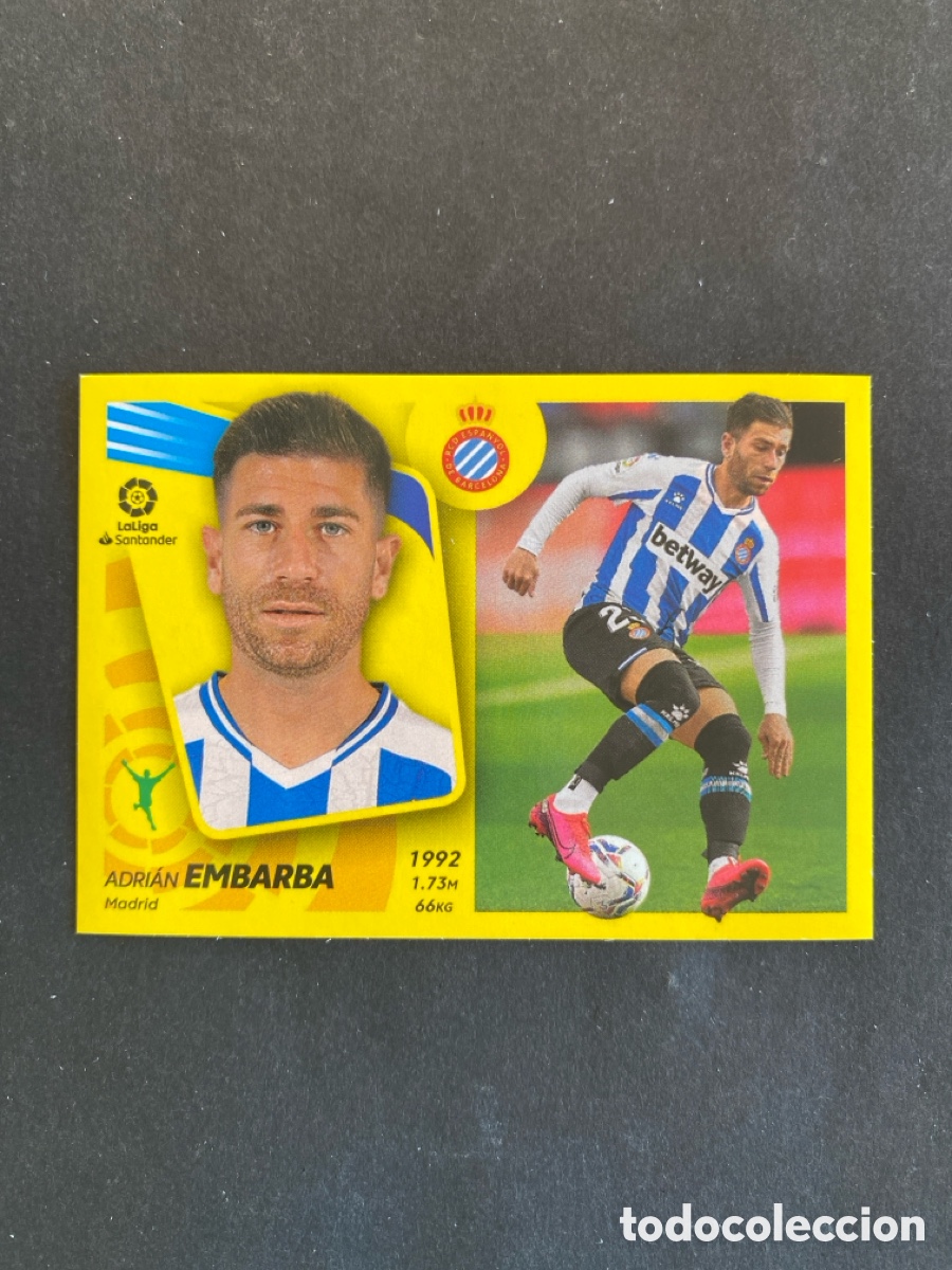 Cromos de f&uacute;tbol: Cromo liga 21/22 Espanyol N* 16