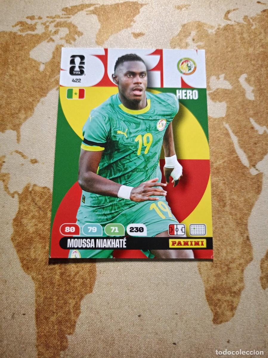 Cromos de f&uacute;tbol: # Senegal 422 MOUSSA NIAKHAT&Eacute; Adrenalyn WORLD Cup 2026