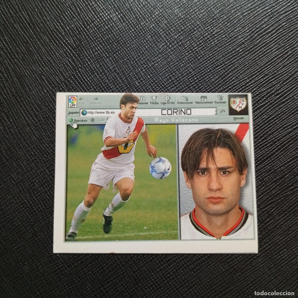 Cromos de f&uacute;tbol: CORINO RAYO VALLECANO ESTE 2001 2002 CROMO FUTBOL 01 02 LIGA - SIN PEGAR - A216 PG352