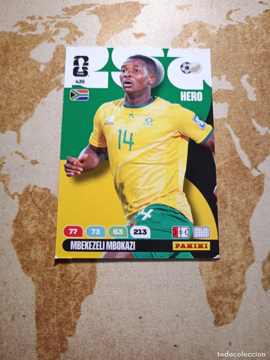 Cromos de f&uacute;tbol: # Sud&aacute;frica 435 MBEKEZELI MBOKAZI Adrenalyn WORLD Cup 2026