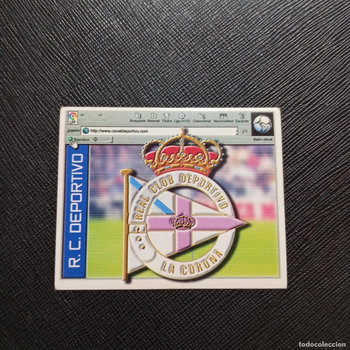 Cromos de f&uacute;tbol: ESCUDO DEPORTIVO ESTE 2001 2002 CROMO FUTBOL 01 02 LIGA - SIN PEGAR - A216 PG352