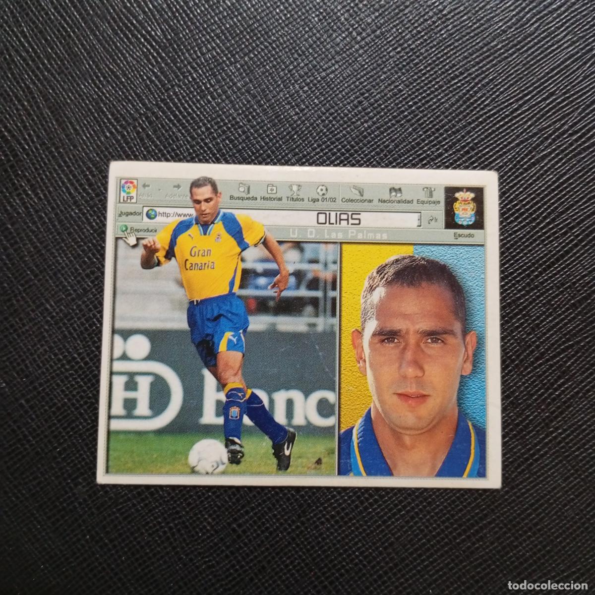 Cromos de f&uacute;tbol: OLIAS LAS PALMAS ESTE 2001 2002 CROMO FUTBOL 01 02 LIGA - SIN PEGAR - A216 PG352