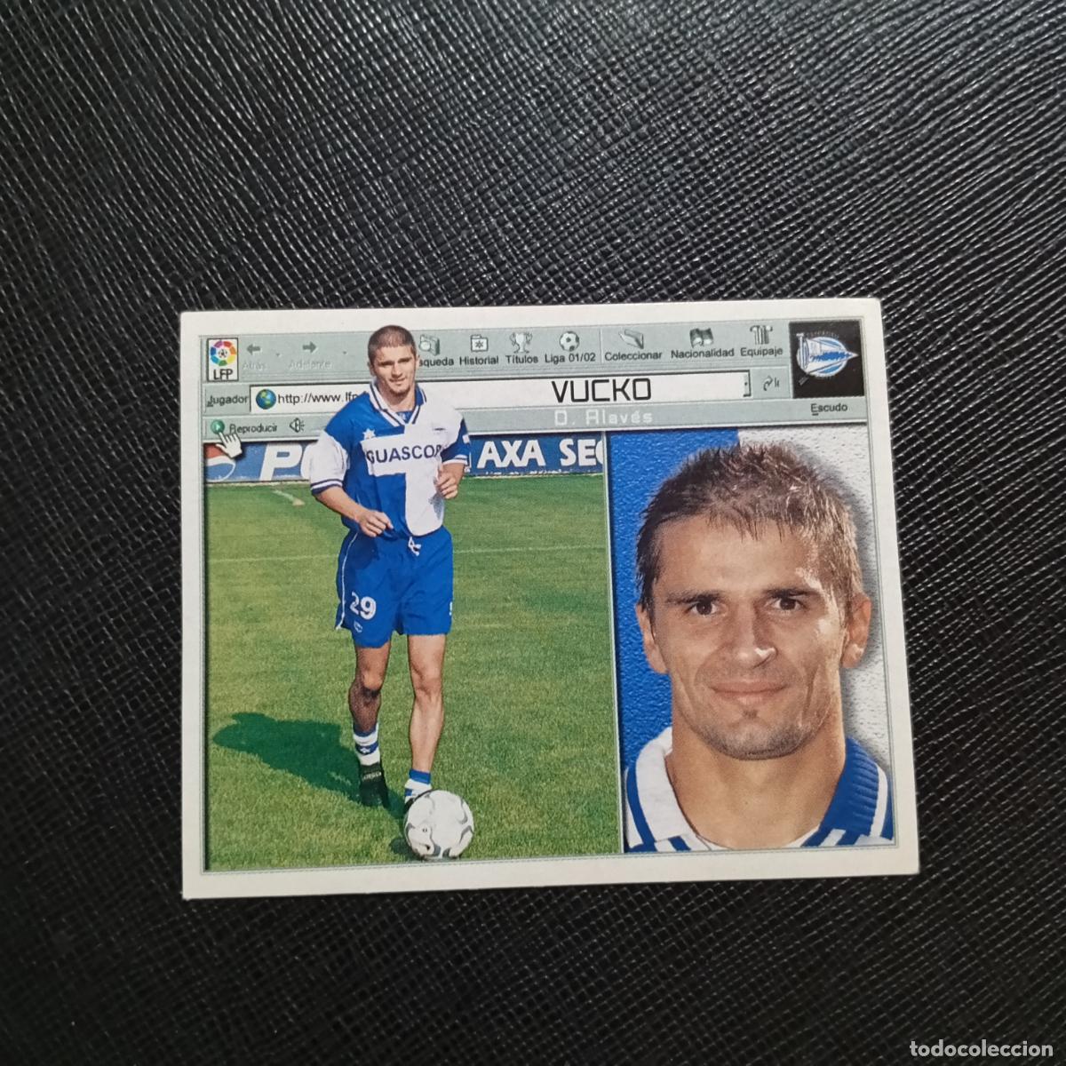 Cromos de f&uacute;tbol: VUCKO ALAVES ESTE 2001 2002 CROMO FUTBOL 01 02 LIGA - SIN PEGAR - A216 PG352