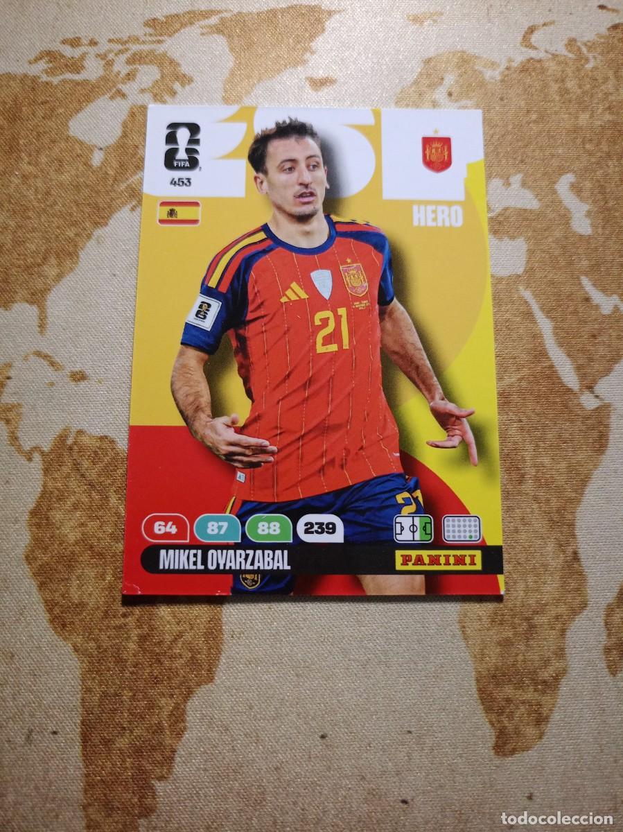 Cromos de f&uacute;tbol: # Espa&ntilde;a 453 MIKEL OYARZABAL Adrenalyn WORLD Cup 2026