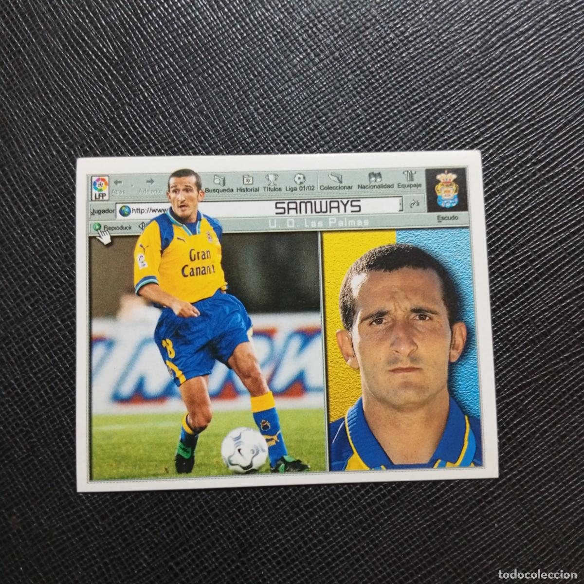 Cromos de f&uacute;tbol: SAMWAYS VILLARREAL ESTE 2001 2002 CROMO FUTBOL 01 02 LIGA - SIN PEGAR - A216 PG352
