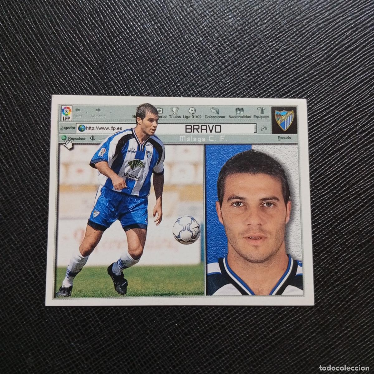Cromos de Futebol: BRAVO MALAGA ESTE 2001 2002 CROMO FUTBOL 01 02 LIGA - SIN PEGAR - A216 PG352