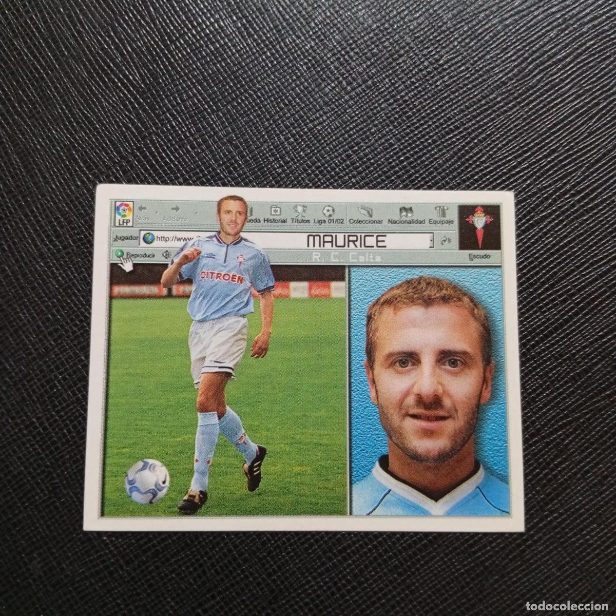 Cromos de f&uacute;tbol: MAURICE CELTA ESTE 2001 2002 CROMO FUTBOL 01 02 LIGA - SIN PEGAR - A216 PG352
