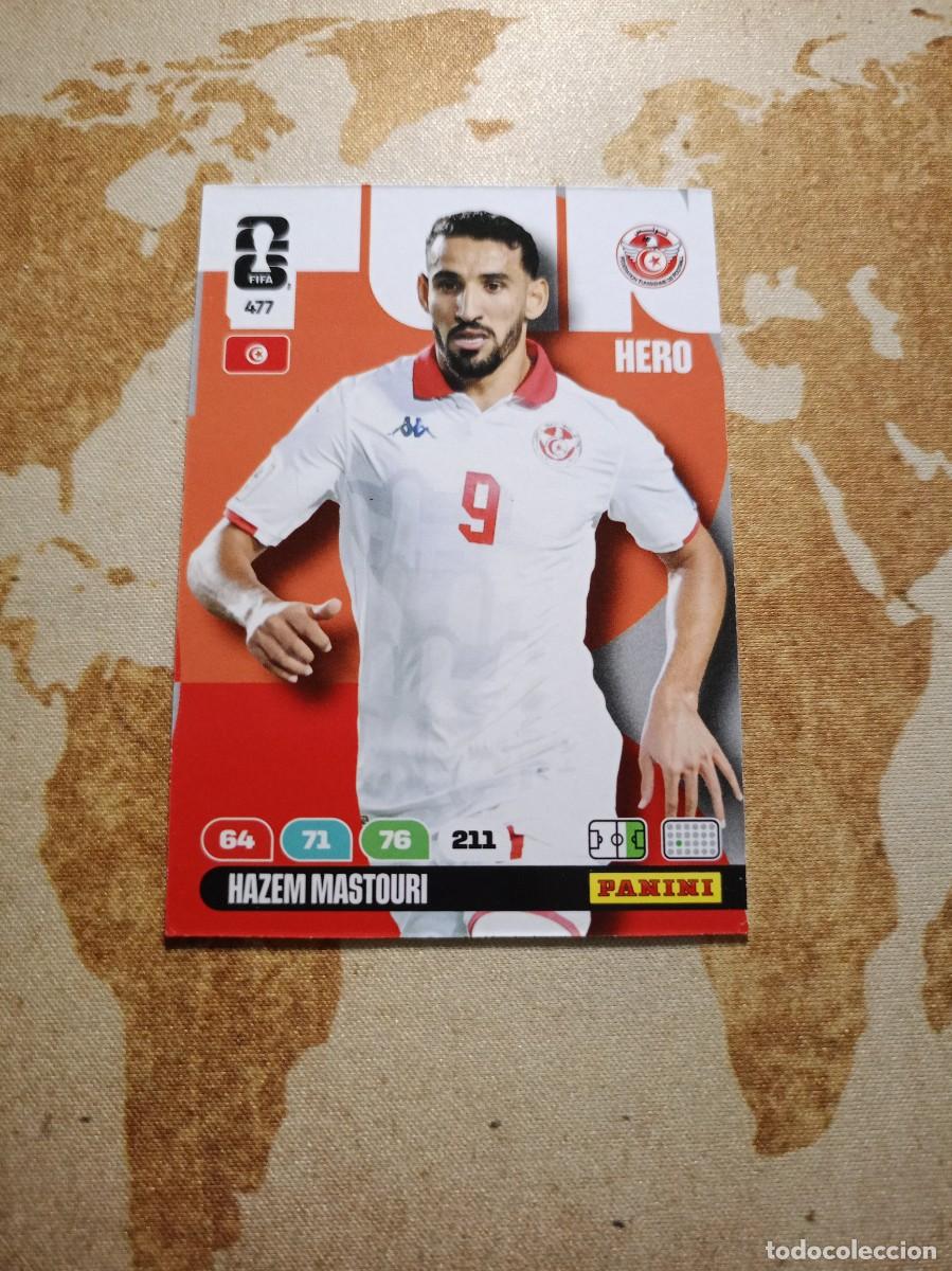 Cromos de f&uacute;tbol: # T&uacute;nez 477 HAZEM MASTOURI Adrenalyn WORLD Cup 2026