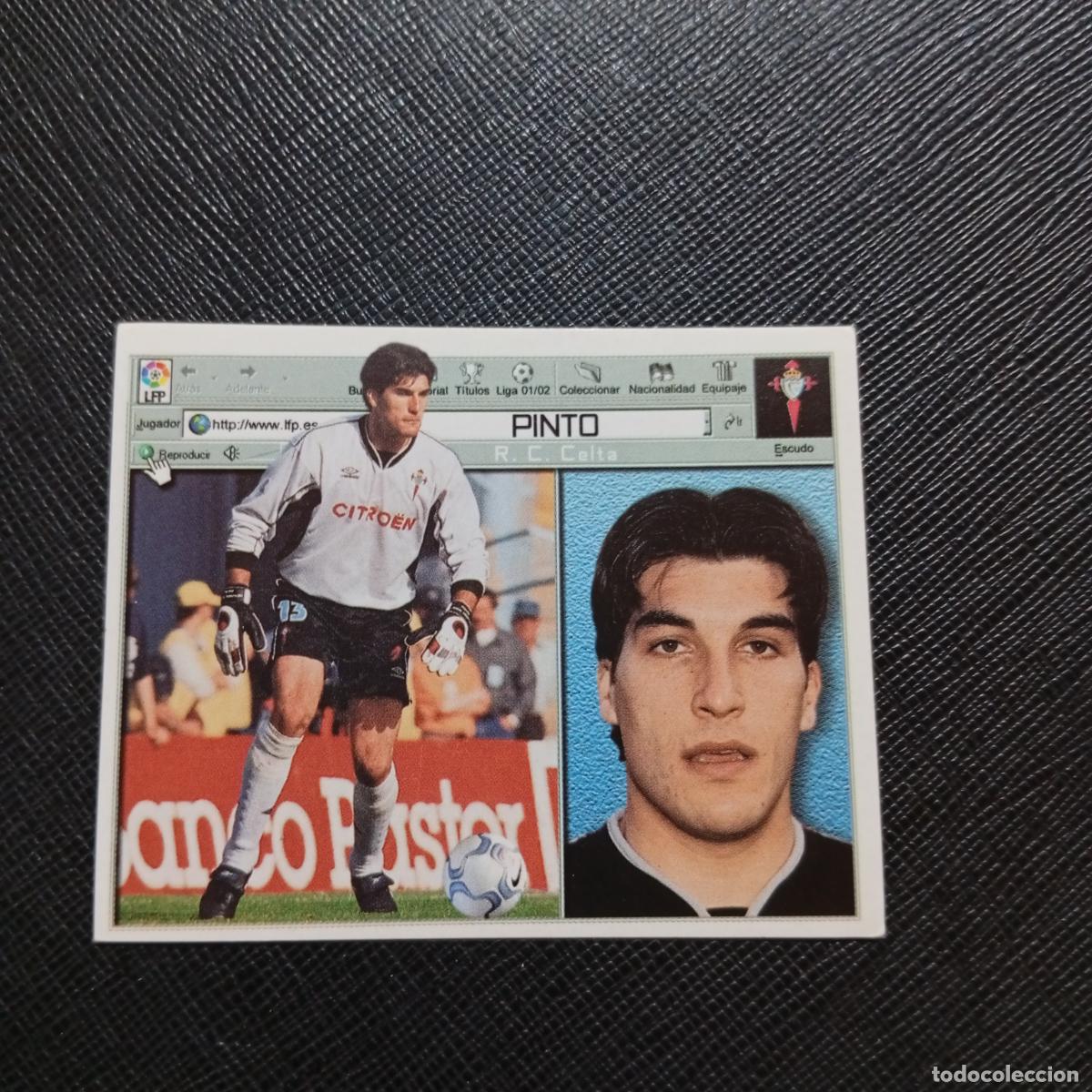 Cromos de f&uacute;tbol: PINTO CELTA ESTE 2001 2002 CROMO FUTBOL 01 02 LIGA - SIN PEGAR - A216 PG361