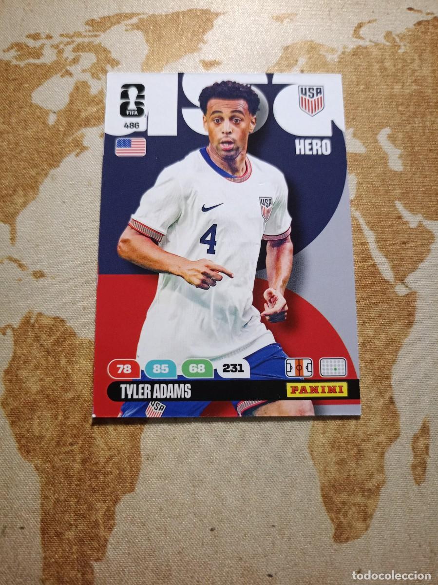 Cromos de f&uacute;tbol: # Estados Unidos 486 TYLER ADAMS Adrenalyn WORLD Cup 2026