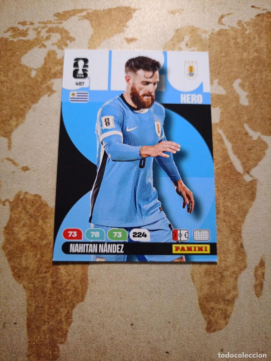 Cromos de f&uacute;tbol: # Uruguay 49S NAHITAN N&Aacute;NDEZ Adrenalyn WORLD Cup 2026