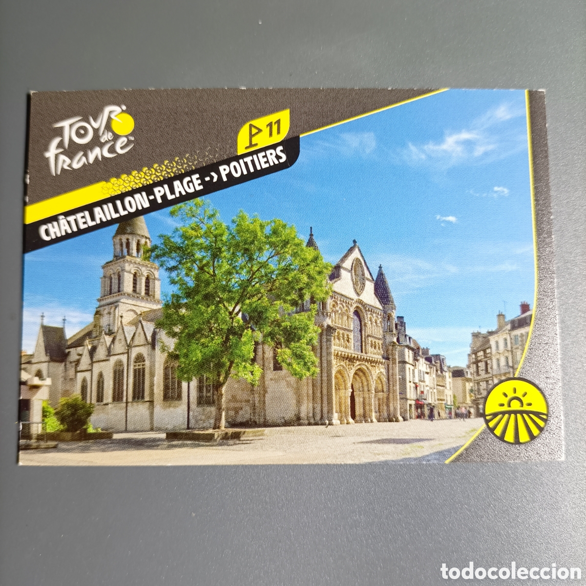 Cromos de f&uacute;tbol: PANINI. TOUR DE FRANCE 2020 - №T33 STAGE 11: CHATELAILLON-PLAGE - POITIERS