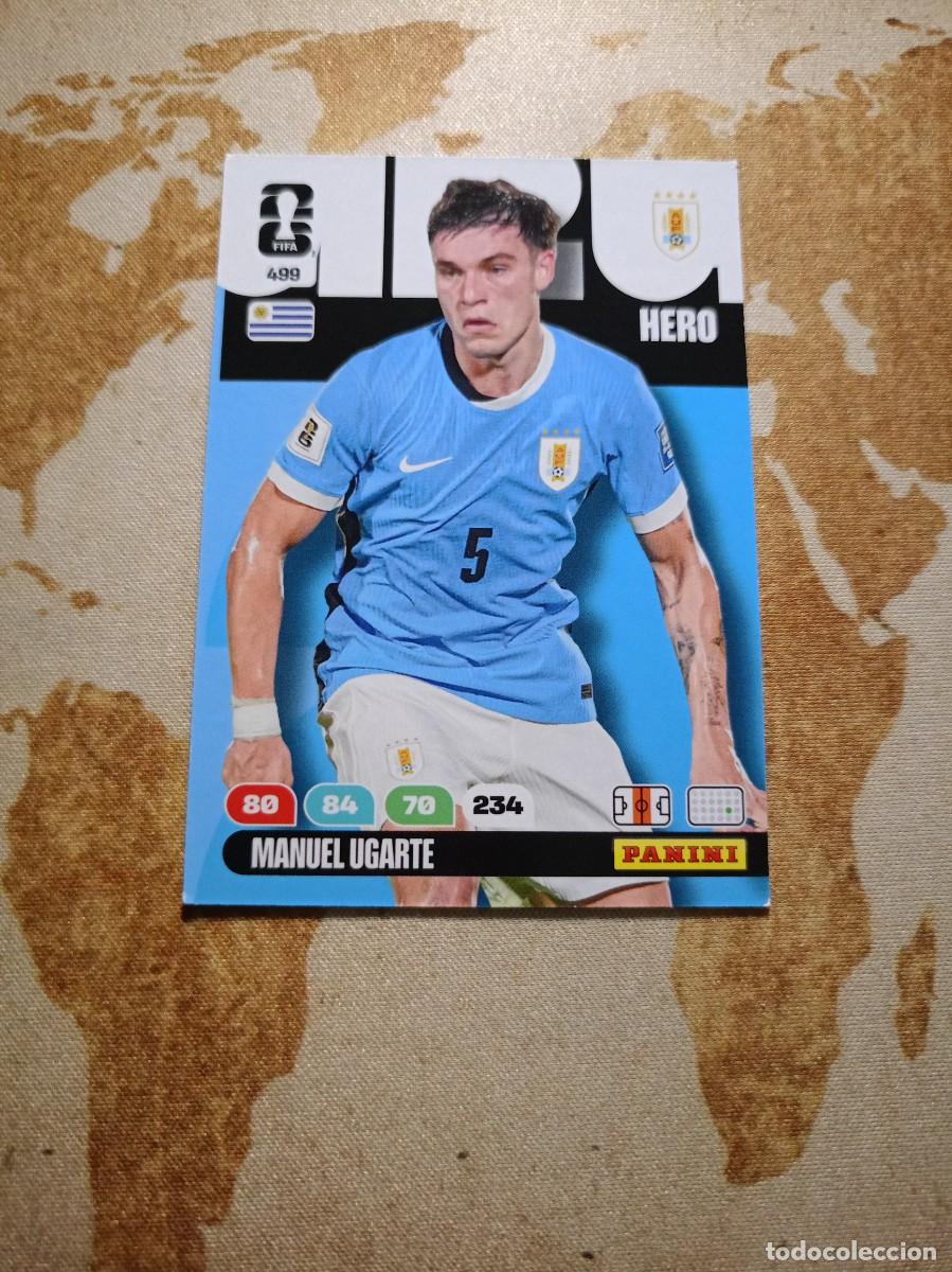 Cromos de f&uacute;tbol: # Uruguay 499 MANUEL UGARTE Adrenalyn WORLD Cup 2026
