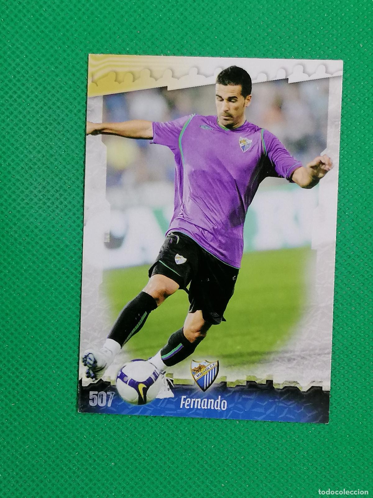 Cromos de f&uacute;tbol: 507 FERNANDO MALAGA ⚽ MUNDICROMO LAS FICHAS DE LA LIGA 08 09 2008 2009 ⚽