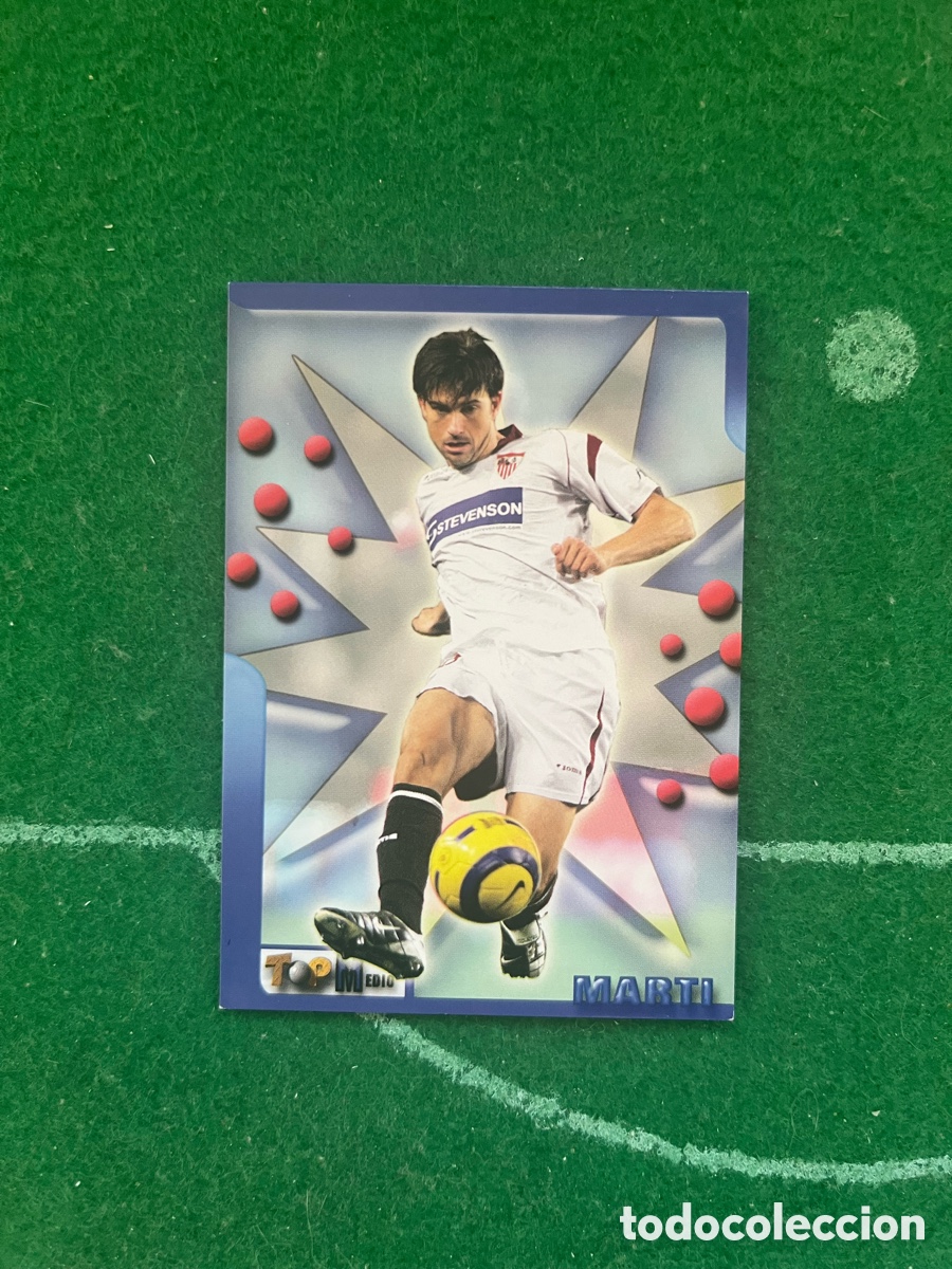 Cromos de f&uacute;tbol: 114 MARTI SEVILLA TOP LIGA 2005 2006 MUNDICROMO TOP MEDIO