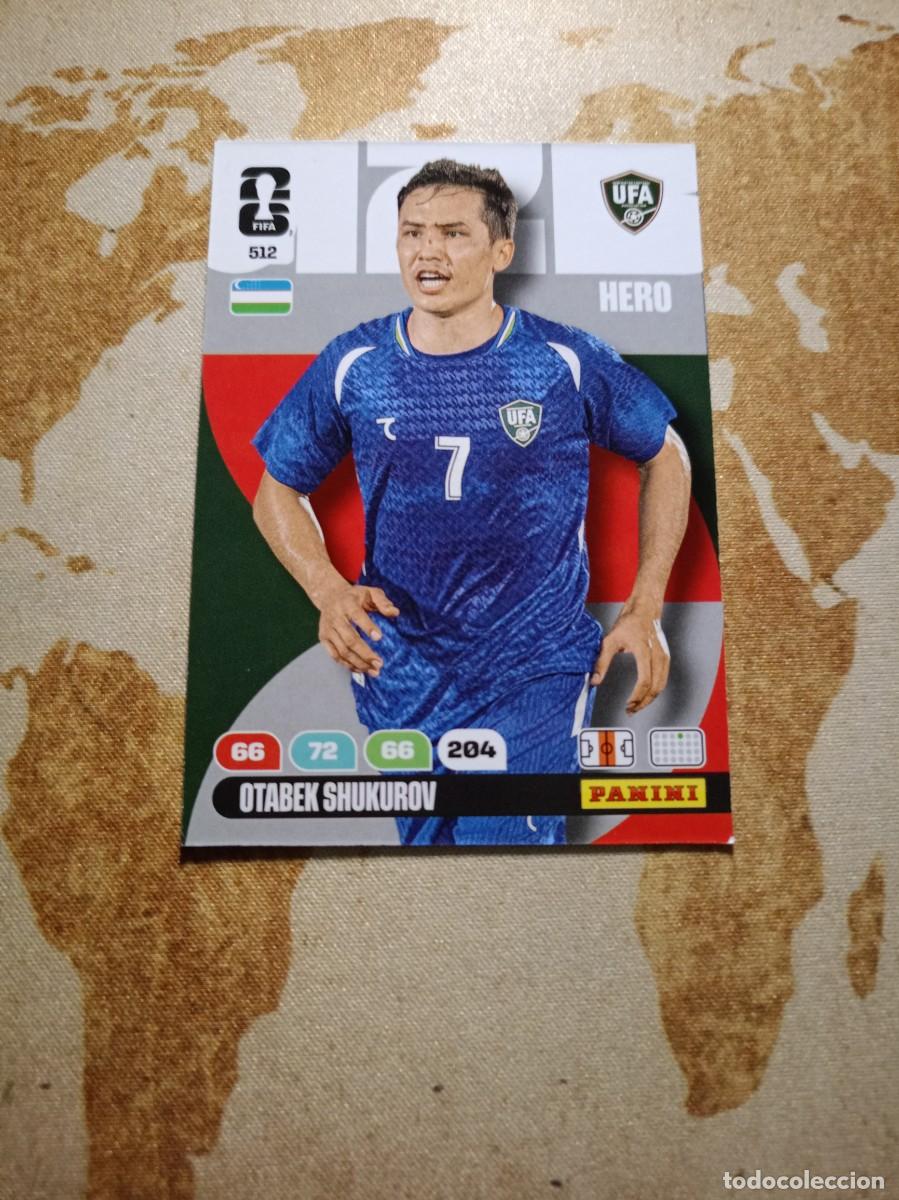 Cromos de Futebol: # Uzbekist&aacute;n 512 OTABEK SHUKUROV Adrenalyn WORLD Cup 2026